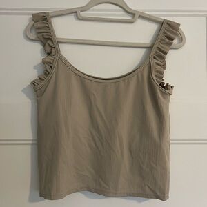 Tan kortni jeane swim top size large